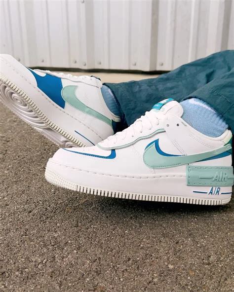 nike air force 1 shadow rot weiß